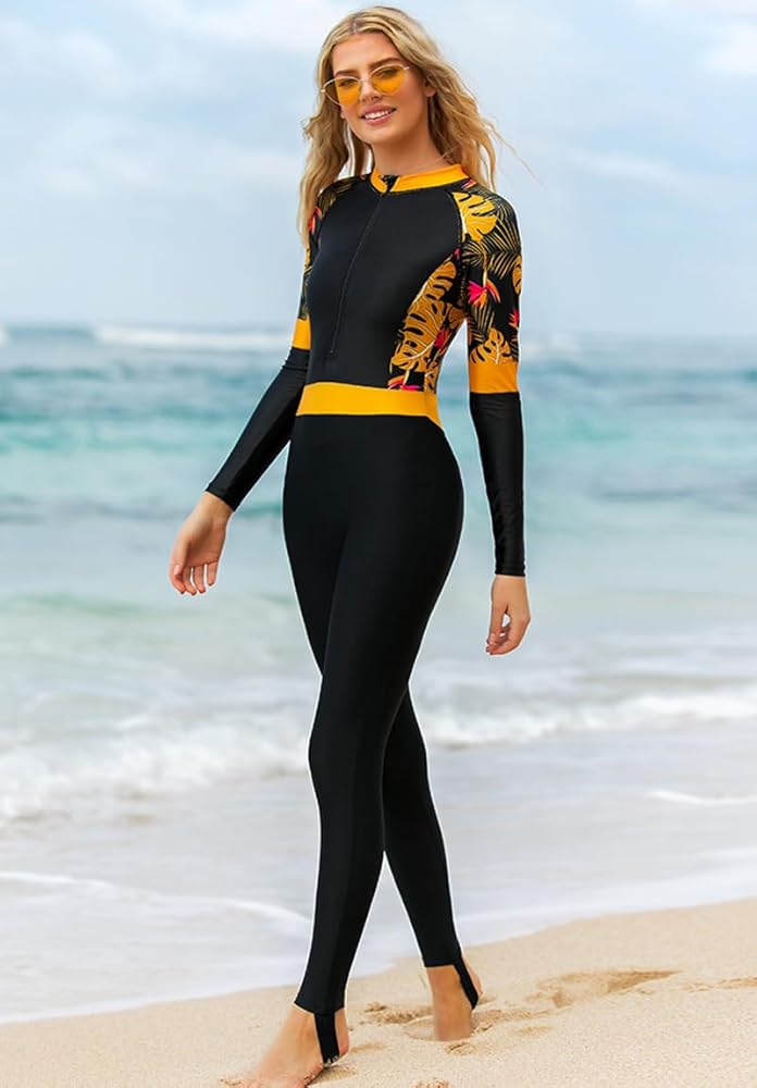 CLANE☆LONG SLEEVE SWIMWEAR Roxy Womens Cool Character Long Sleeve Swimming Costume